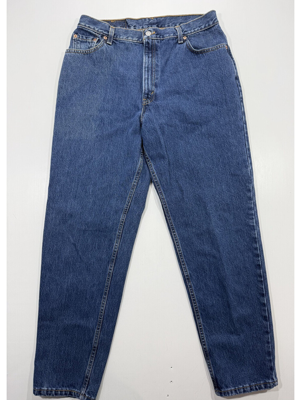 Vintage Levi's 550 Jeans Womens 16M Blue Made USA Relaxed Tapered Mom Jeans